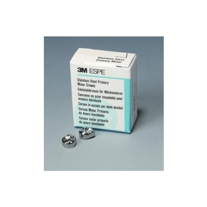 3M Stainless Steel Primary Molar Crowns (D-UL-5) - Pack5
