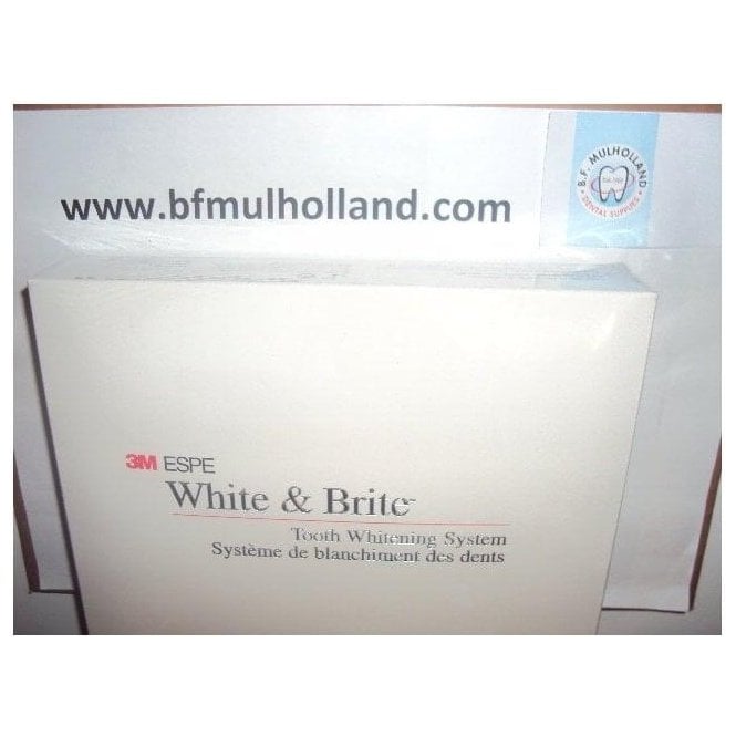 3M White & Brite Carbamide Peroxide 10% Patient Kit