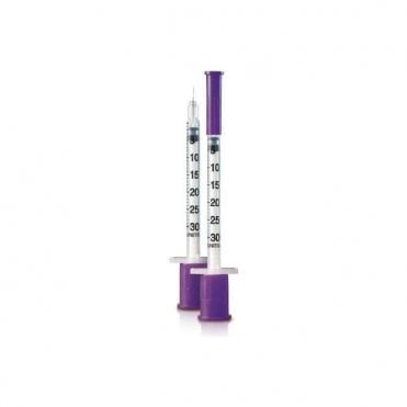 4T Medical FMS 32G Fine Micro Syringe 1.0ml - Box100