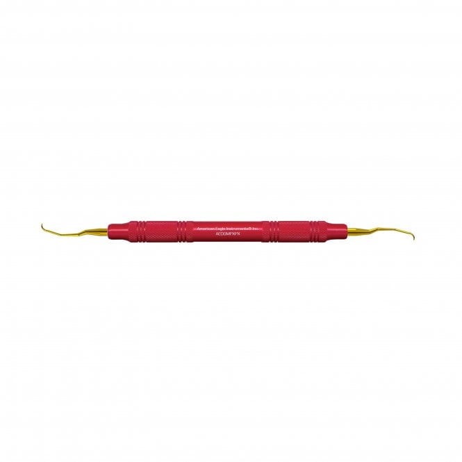 AEI Double Gracey Mini Posterior (3/8) Red (AEDGMPXPXE)