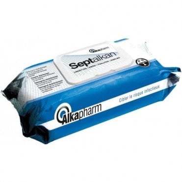 Alkapharm Septalkan Wipes Flow Pack - Pack100