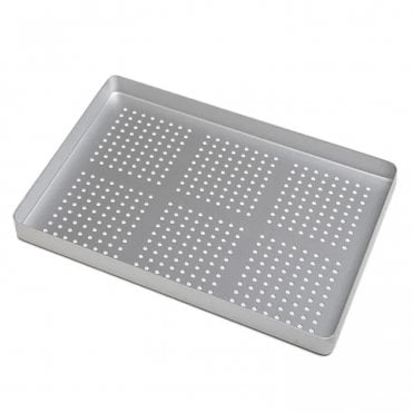 AM Dental Instrument Tray Lid Aluminium Perforated - Each