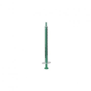 B Braun Inkjet 2 Part 1ml Syringe Fine Dosage - Pack 100