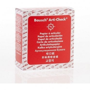 Bausch Articulating Paper 16mm Red BK14 - Each