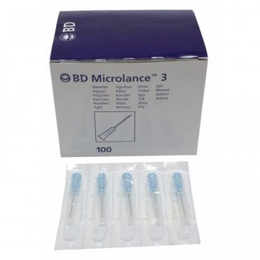 BD Microlance 3 Hypodermic Needles 18Gx2" (310205) -Box100