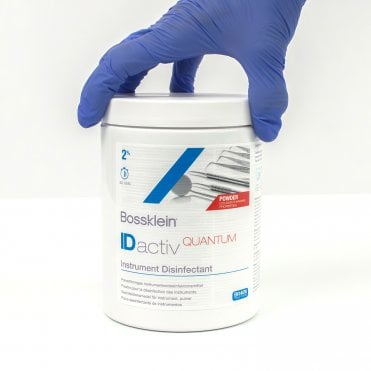 Bossklein IDactiv QUANTUM Instrument Disinfectant Powder Tub