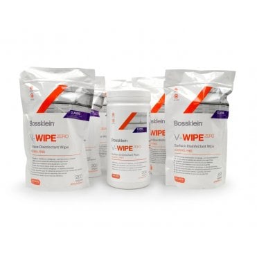 Bossklein V-WIPE ZERO Large Classic Wipes Kit (6 x BOS2001 Refill + 1 x BOS2003