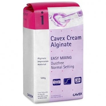 Cavex Cream Alginate 500g (CAVAA600B) - Each