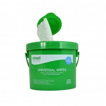Clinell Universal Wipes (CWBUC225) - Tub 225