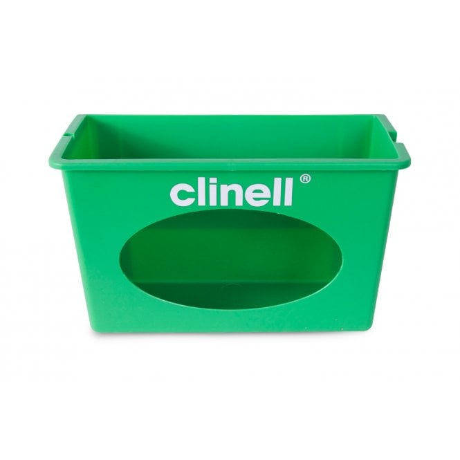 Clinell Wall Mounted Dispenser for Universal Wipes Green
