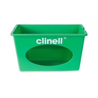 Clinell Wall Mounted Dispenser for Universal Wipes Green