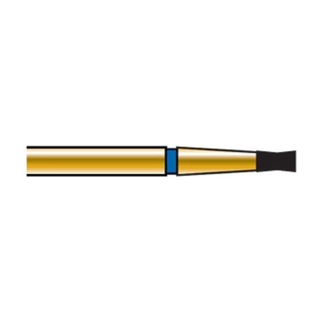 Coltene Diatech Gold Diamond Burs G806-314-012-2.2-ML -Pack5