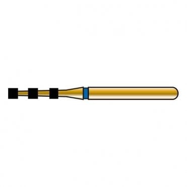 Coltene Diatech Gold Diamond Burs G834-314-016-6.8-ML -Pack5