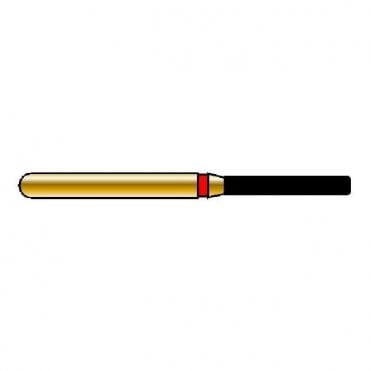 Coltene Diatech Gold Diamond Burs G837R-314-012-8-F - Pack5