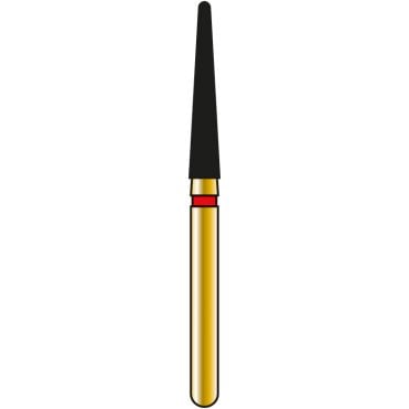 Coltene Diatech Gold Diamond Burs G856L-314-018-10-F - Pack5
