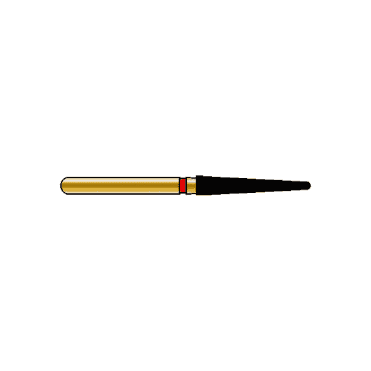 Coltene Diatech Gold Diamond Burs G856L-314-018-11-F - Pack5