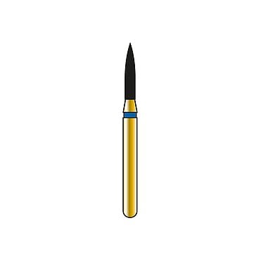 Coltene Diatech Gold Diamond Burs G860-314-012-6.5-ML -Pack5