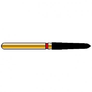 Coltene Diatech Gold Diamond Burs G879K-314-018-10-F - Pack5