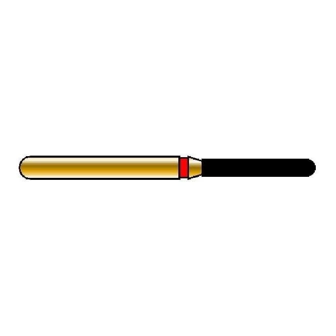 Coltene Diatech Gold Diamond Burs G881-314-012-8-F - Pack5