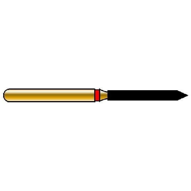 Coltene Diatech Gold Diamond Burs G886-314-012-10-F - Pack5