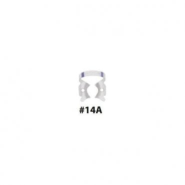 Coltene Fiesta Colour Coded Matte Finish Winged Clamps #14A