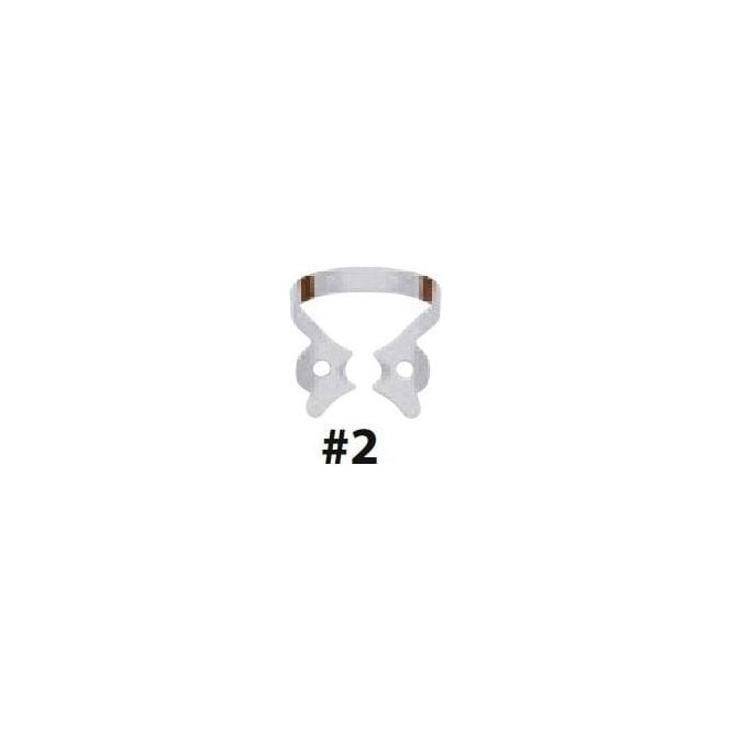Coltene Fiesta Colour Coded Matte Finish Winged Clamps #2