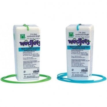 Coltene Hygenic Non-Latex Wedjets Small 7ft (2m) Lime Green