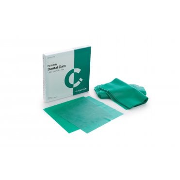 Coltene HySolate Rubber Dam Green Medium Sq 6x6 (60034419)