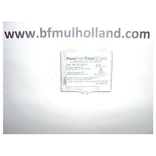 Coltene ParaPost Fiber White Posts (PF1613) - Pack5