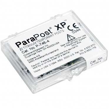 Coltene ParaPost XP Titanium Temp Posts Yellow (P7464) -20