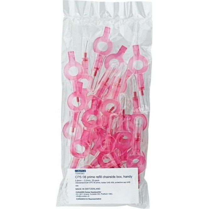 Curaprox CPS Prime Chairside Handy Pink - Pack25