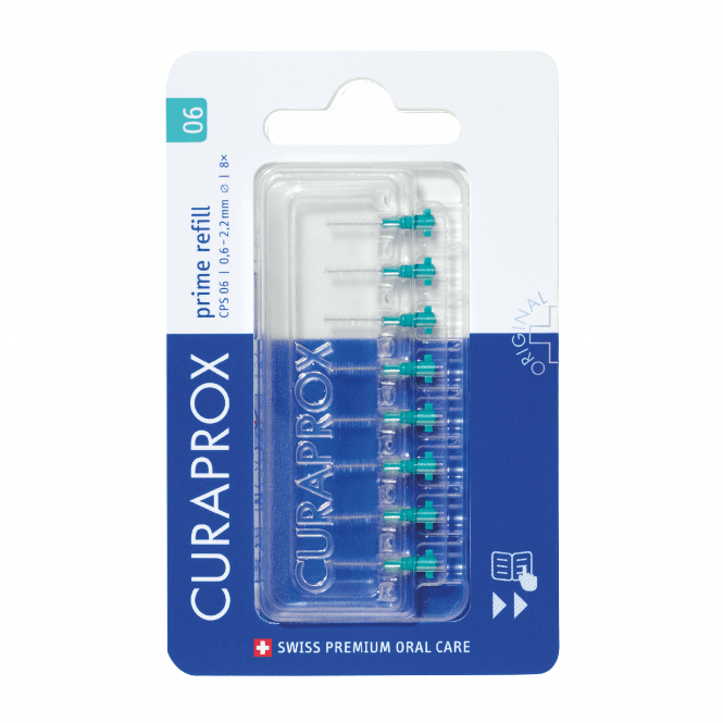 Curaprox CPS Prime Turquoise - Pack8