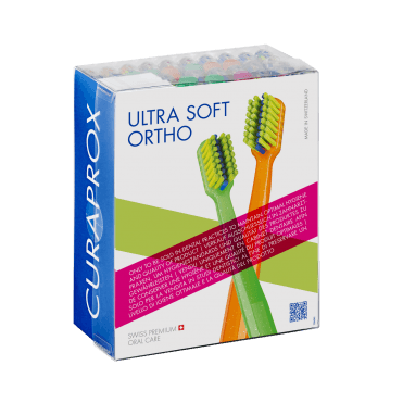 Curaprox CS5460 Orthodontic Toothbrush & Sleeves - Pack36