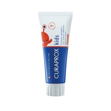 Curaprox Kids Toothpaste Strawberry 60ml Fluoride Free -Each