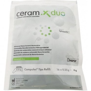 Dentsply Ceram.X Duo Compules E1 16x0.25g (60701307A) -Box16