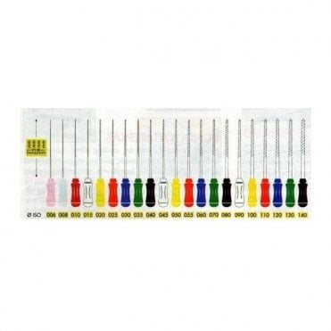 Dentsply Sterile Hedstroem Readysteel Files 25mm 130 - Pack6