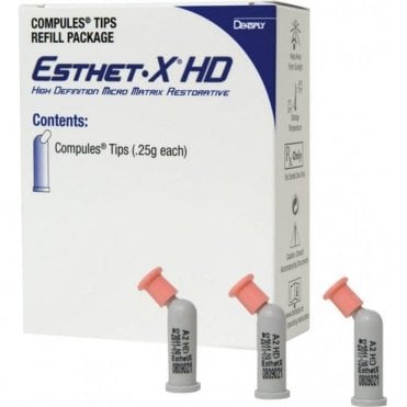 Dentsply Esthet.X HD Refill Clear Enamel (630610) - Box10