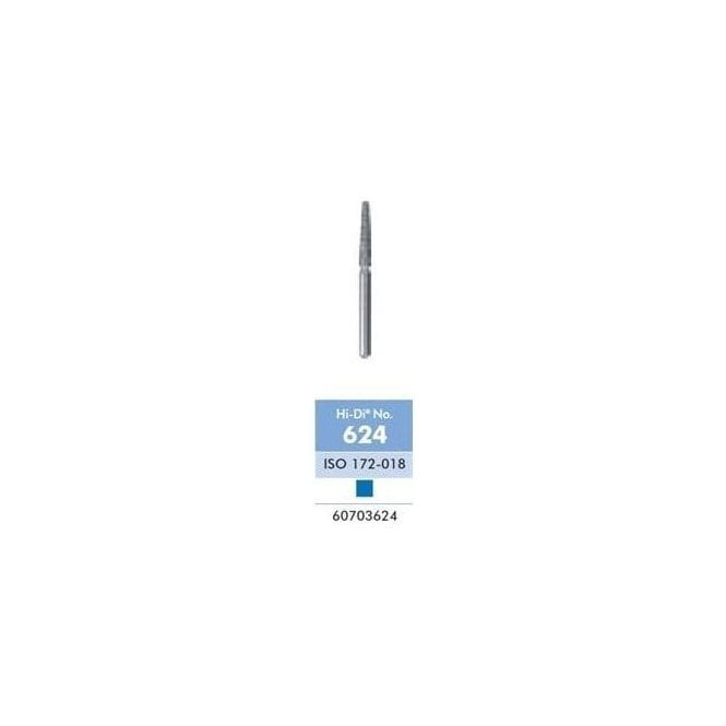 Dentsply Hi-Di Burs 624 Medium FG (60703624X) - Pack5