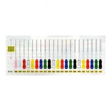 Dentsply Sterile Hedstroem Readysteel Files 31mm 110 - Pack6