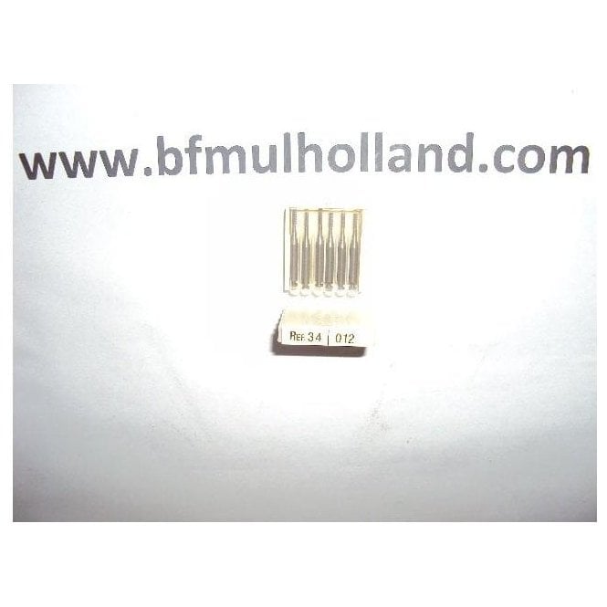 Dentsply Steel Burs Flat Fissure Cross Cut Size 3 RA 34/012
