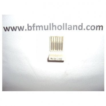 Dentsply Steel Burs Flat Fissure Cross Cut Size 3 RA 34/012