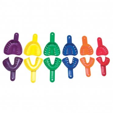Disposable Orthodontic Impression Trays Upper Size 6 Purple