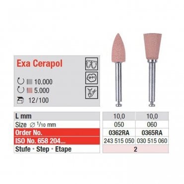 Edenta Exa Cerapol RA Pink (0362RA-12) - Pack12