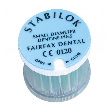 Fairfax Stabilok Pins Steel Small Blue - Pack20