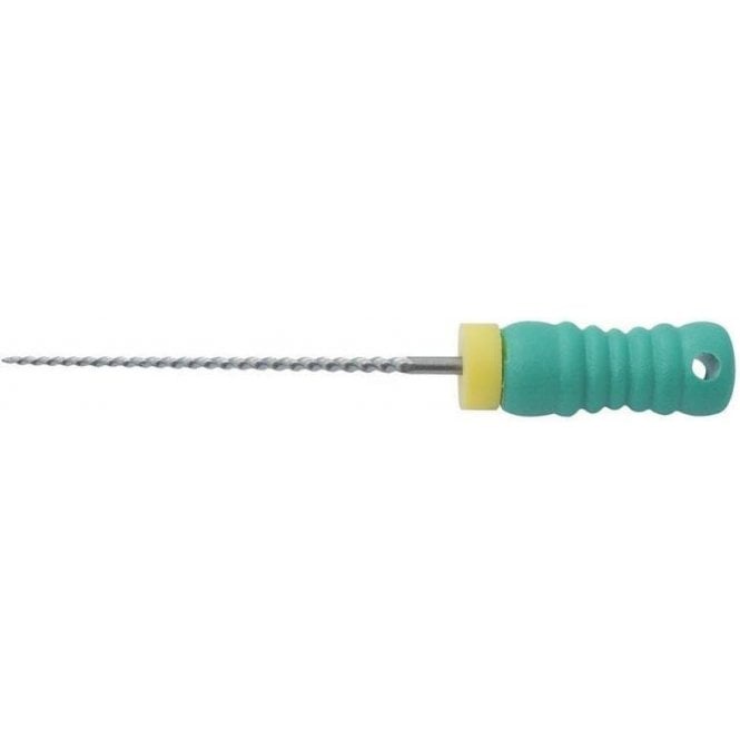 Falcon NiTi K Files 21mm Size 20 Yellow - Pack6