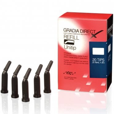 GC Gradia Direct X Unitips X-A3 20 x 0.16ml (10000424)