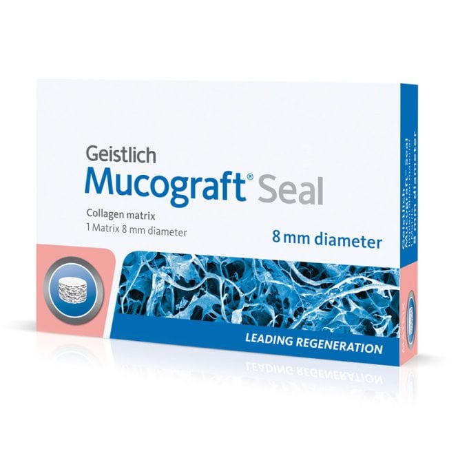 Geistlich Mucograft Seal Collagen Matrix 8mm (025L) - Each