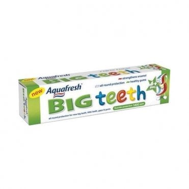 GSK Aquafresh Big Teeth Toothpaste 50ml (60000000014171)