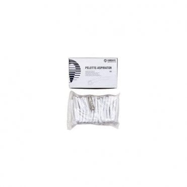 Hager Werken Pelotte Aspirator Tips White (254022) - Box50