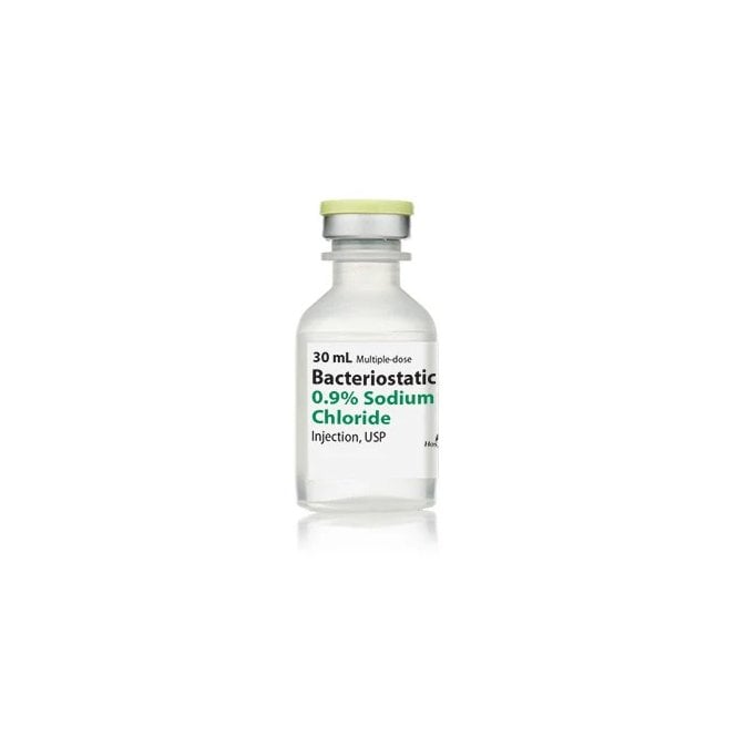 #Hospira Bacteriostatic 0.9% Sodium Chloride Vial 30ml